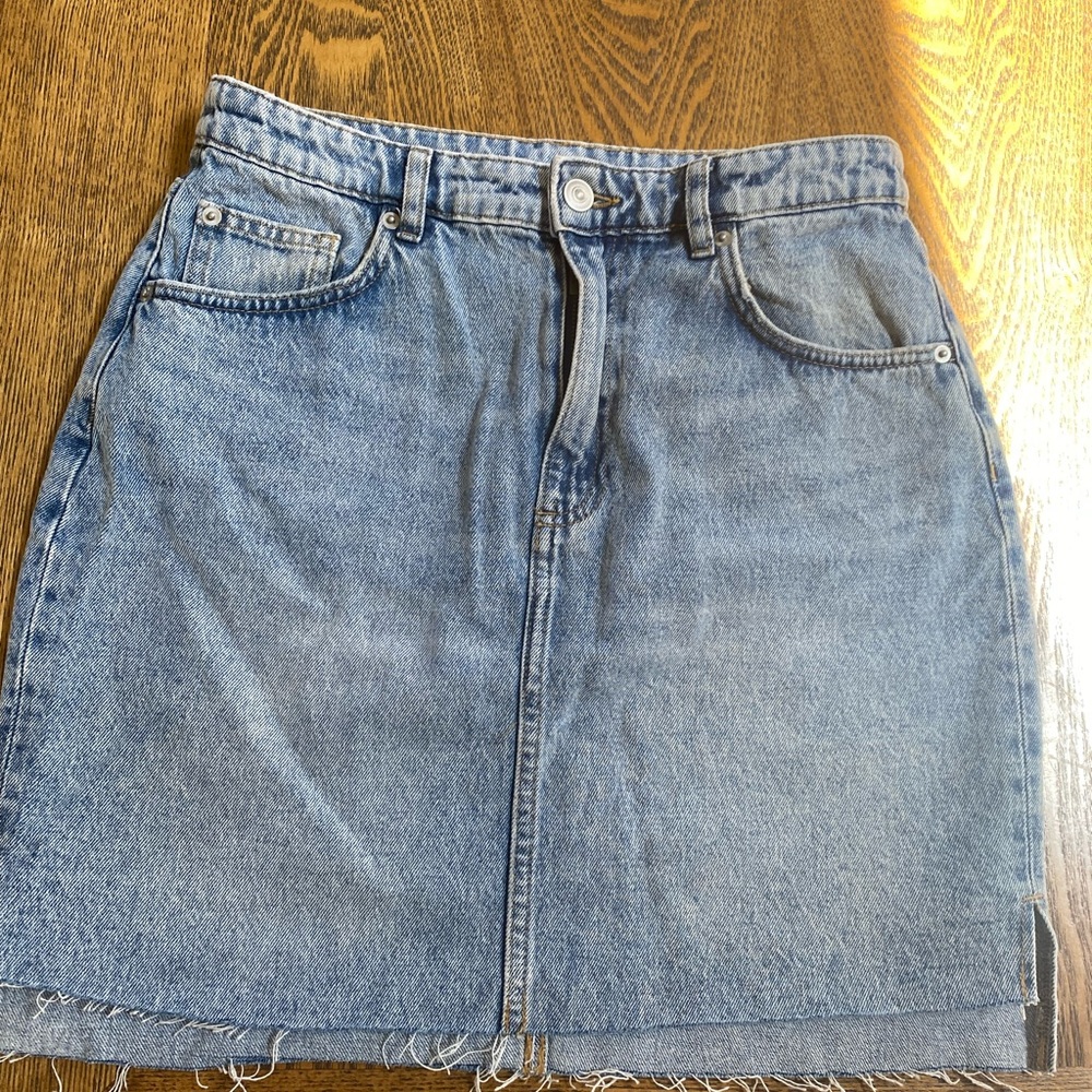 Denim skirt